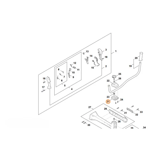STIHL  Okładzina zaciskowa FA03 791 0901